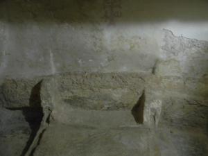 The Place where He lay!